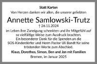 eine Anzeige