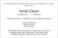 eine Anzeige