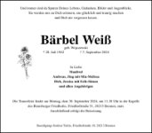 eine Anzeige