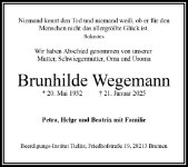 eine Anzeige
