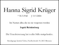 eine Anzeige