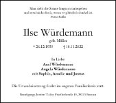eine Anzeige