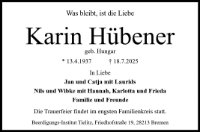 eine Anzeige